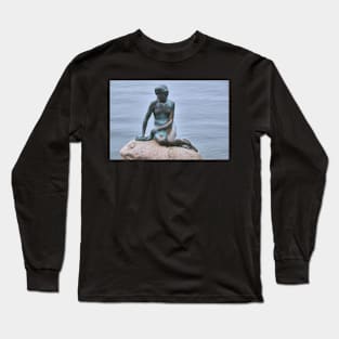 The Little Mermaid Copenhagen, Denmark Long Sleeve T-Shirt